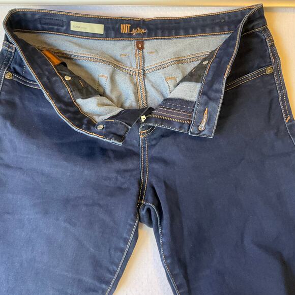 Kut Women Diana Skinny Jeans size 8 Dark Blue High Rise Slim Leg Stretch - Picture 2 of 12